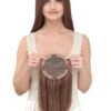 16 Inch Human Hair Top Piece 2 16 Inch Human Hair Top Piece -Wig Promotion Shop 12 inch human hair top piece