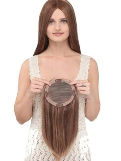 16 Inch Human Hair Top Piece