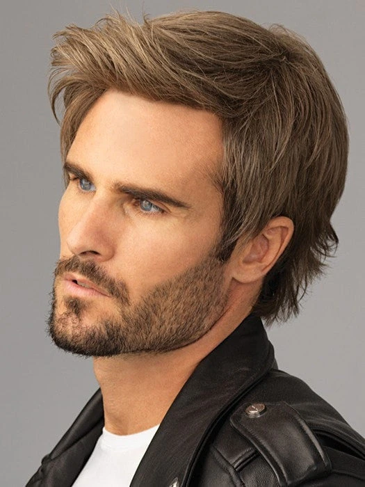 Edge Men's Wig By HIM | Mono Crown 5 Edge Men's Wig By HIM | Mono Crown - Image 3