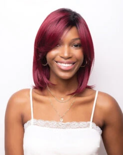 Sassy Wig By Rene Of Paris | Heat Friendly Synthetic -Wig Promotion Shop 411 Sassy Plum Dandy fr