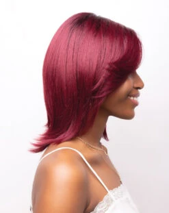 Sassy Wig By Rene Of Paris | Heat Friendly Synthetic -Wig Promotion Shop 411 Sassy Plum Dandy sd2