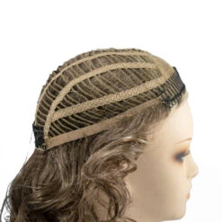 Poppy Wig By WigPro | Synthetic Wig -Wig Promotion Shop 524 POPPY 3 4cap jawcombtop bottom machinetied SIDE