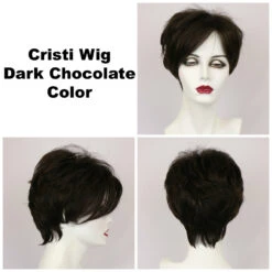 Cristi Wig By Godiva's Secret Wigs 36 Cristi Wig By Godiva's Secret Wigs -Wig Promotion Shop Cristi Dark Choc 360 19578.1443043579.1280.1280