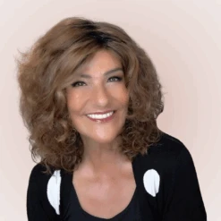 Storyville Wig By Ellen Wille -Wig Promotion Shop EWSTORYVILLEHotMoccaRootedFRONT