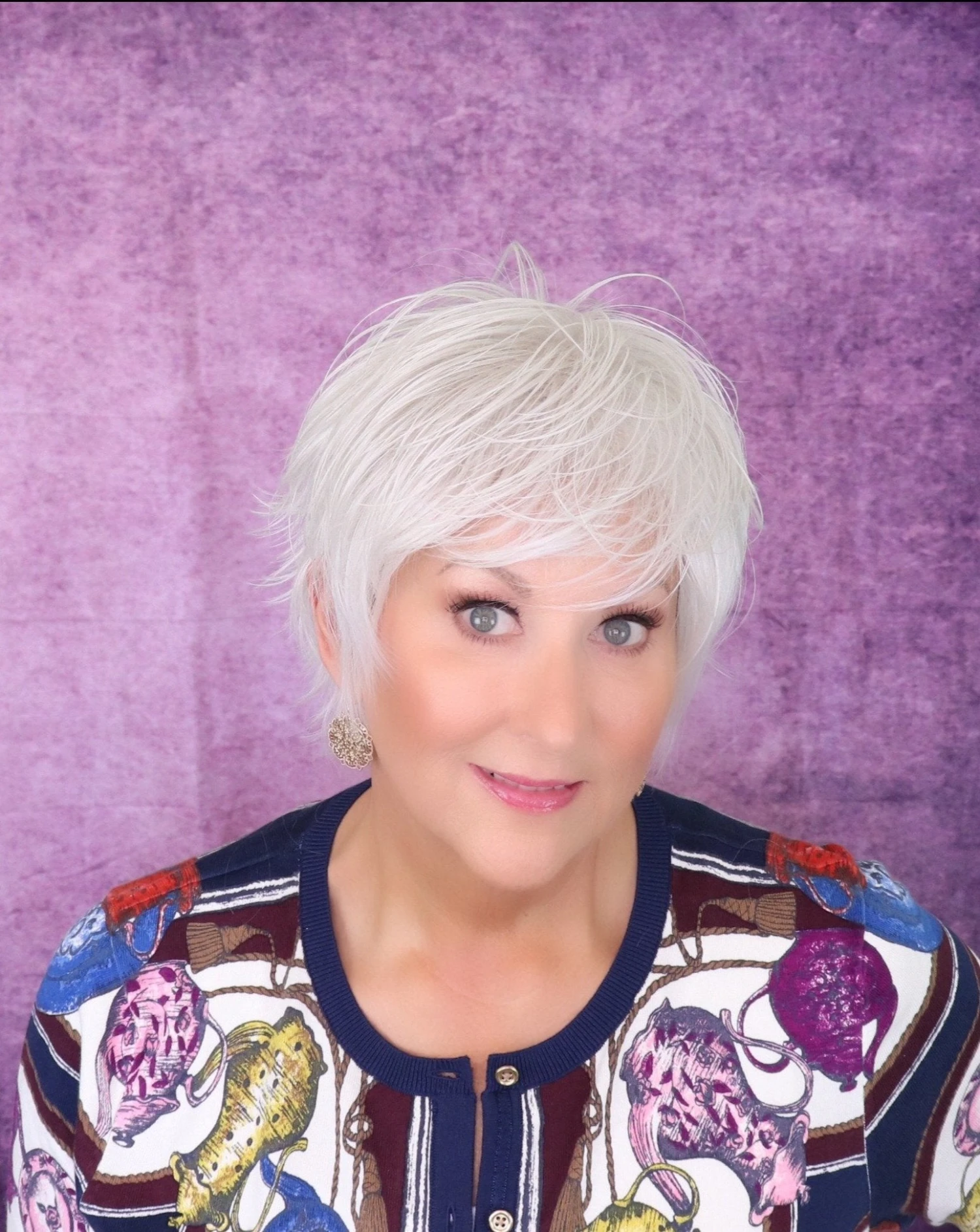 Flame Wig By Envy | Mono Crown | Human Hair | Synthetic Blend 7 Flame Wig By Envy | Mono Crown | Human Hair | Synthetic Blend - Image 5