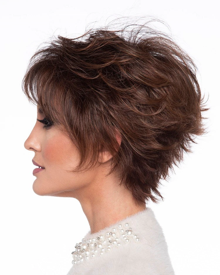 Flame Wig By Envy | Mono Crown | Human Hair | Synthetic Blend 4 Flame Wig By Envy | Mono Crown | Human Hair | Synthetic Blend - Image 2