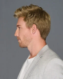 Dapper Men's Wig By HIM | Mono Crown -Wig Promotion Shop HIM Dapper Model Side3