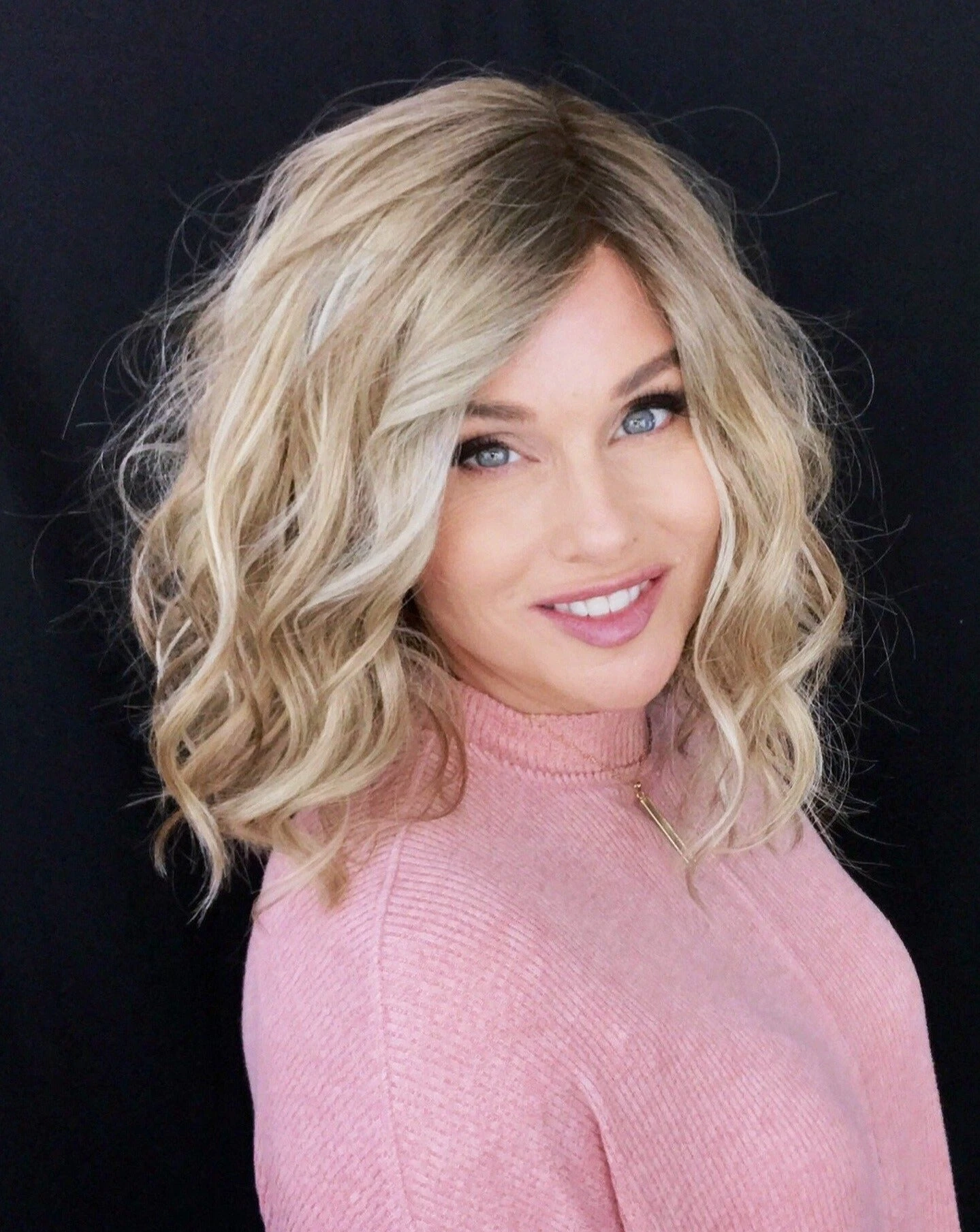 Emma Wig By Envy | Mono Part | Human Hair | Synthetic Blend 3 Emma Wig By Envy | Mono Part | Human Hair | Synthetic Blend