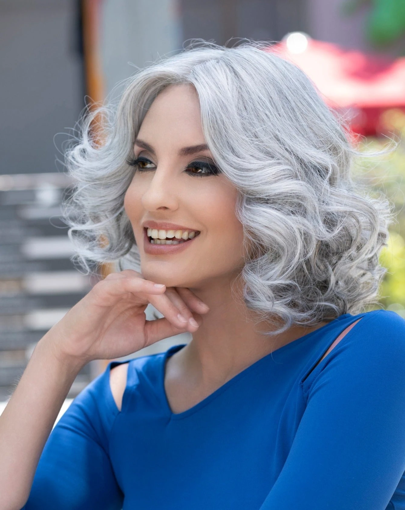 Isabella Wig By Envy | Mono Top | Human Hair | Synthetic Blend 12 Isabella Wig By Envy | Mono Top | Human Hair | Synthetic Blend - Image 10