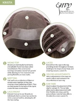 Krista Wig By Envy | Mono Top | Human Hair | Synthetic Blend 41 Krista Wig By Envy | Mono Top | Human Hair | Synthetic Blend -Wig Promotion Shop Krista