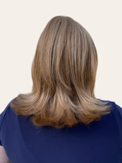 Lisa Wig By Envy | Human Hair/Synthetic Blend 37 Lisa Wig By Envy | Human Hair/Synthetic Blend -Wig Promotion Shop Lisa Envy DarkerBlonde Back