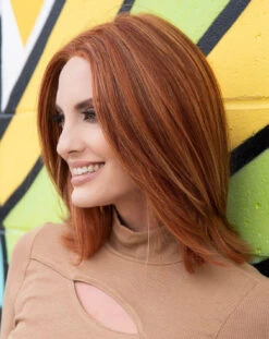 Lisa Wig By Envy | Human Hair/Synthetic Blend 27 Lisa Wig By Envy | Human Hair/Synthetic Blend -Wig Promotion Shop Lisa LighterRed 6606