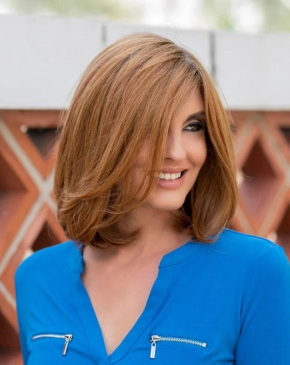 Lynsey Wig By Envy | Mono Top | Human Hair | Synthetic Blend 7 Lynsey Wig By Envy | Mono Top | Human Hair | Synthetic Blend - Image 5