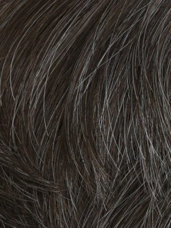 Dignified Men's Wig By HIM | Mono Top -Wig Promotion Shop M34S Medium Brown With 10 Grey Blend 53176a39 8fe1 4edd a9c7 5f0ac1f0a8c8