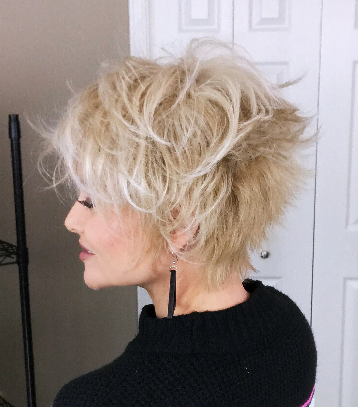 Flame Wig By Envy | Mono Crown | Human Hair | Synthetic Blend 10 Flame Wig By Envy | Mono Crown | Human Hair | Synthetic Blend - Image 8