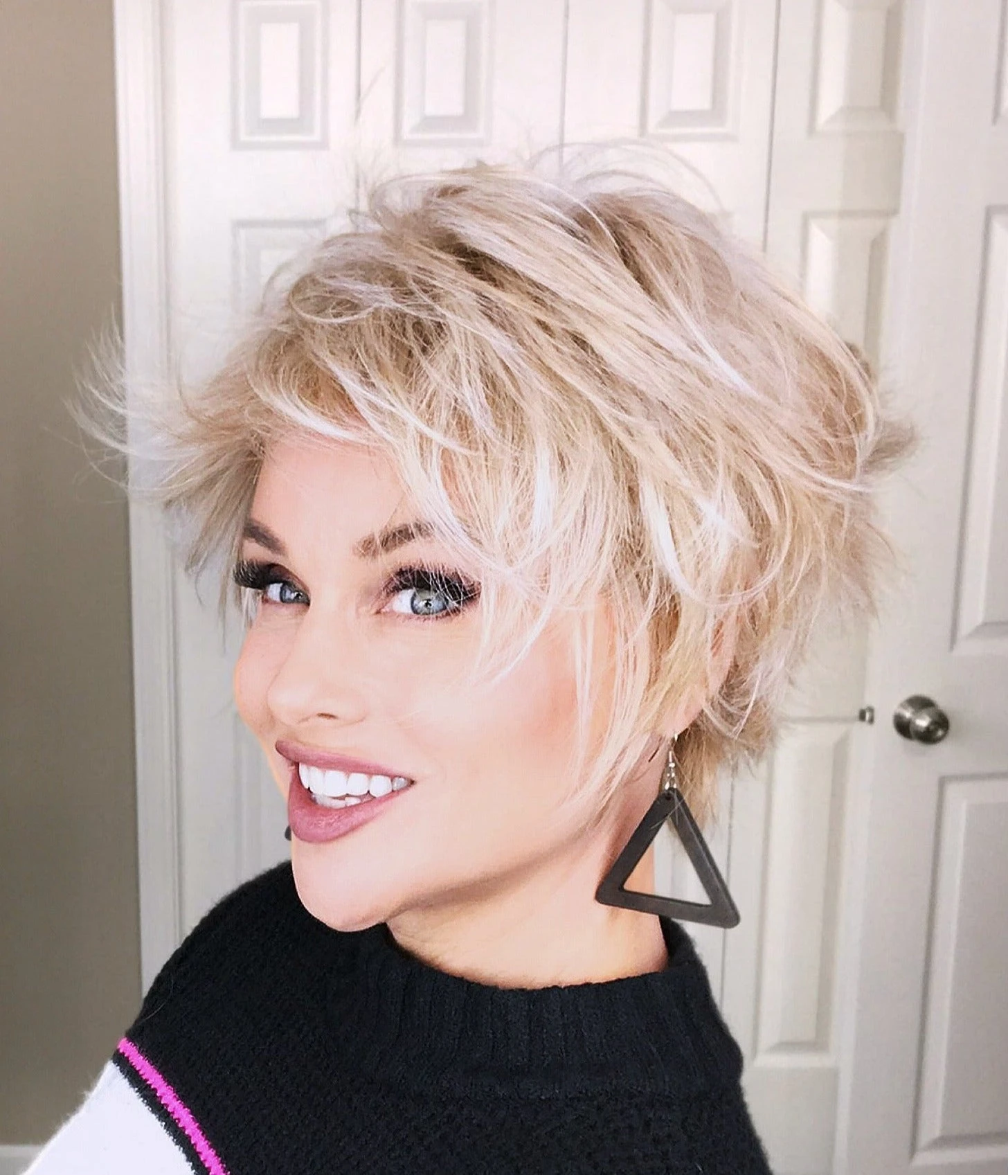 Flame Wig By Envy | Mono Crown | Human Hair | Synthetic Blend 9 Flame Wig By Envy | Mono Crown | Human Hair | Synthetic Blend - Image 7