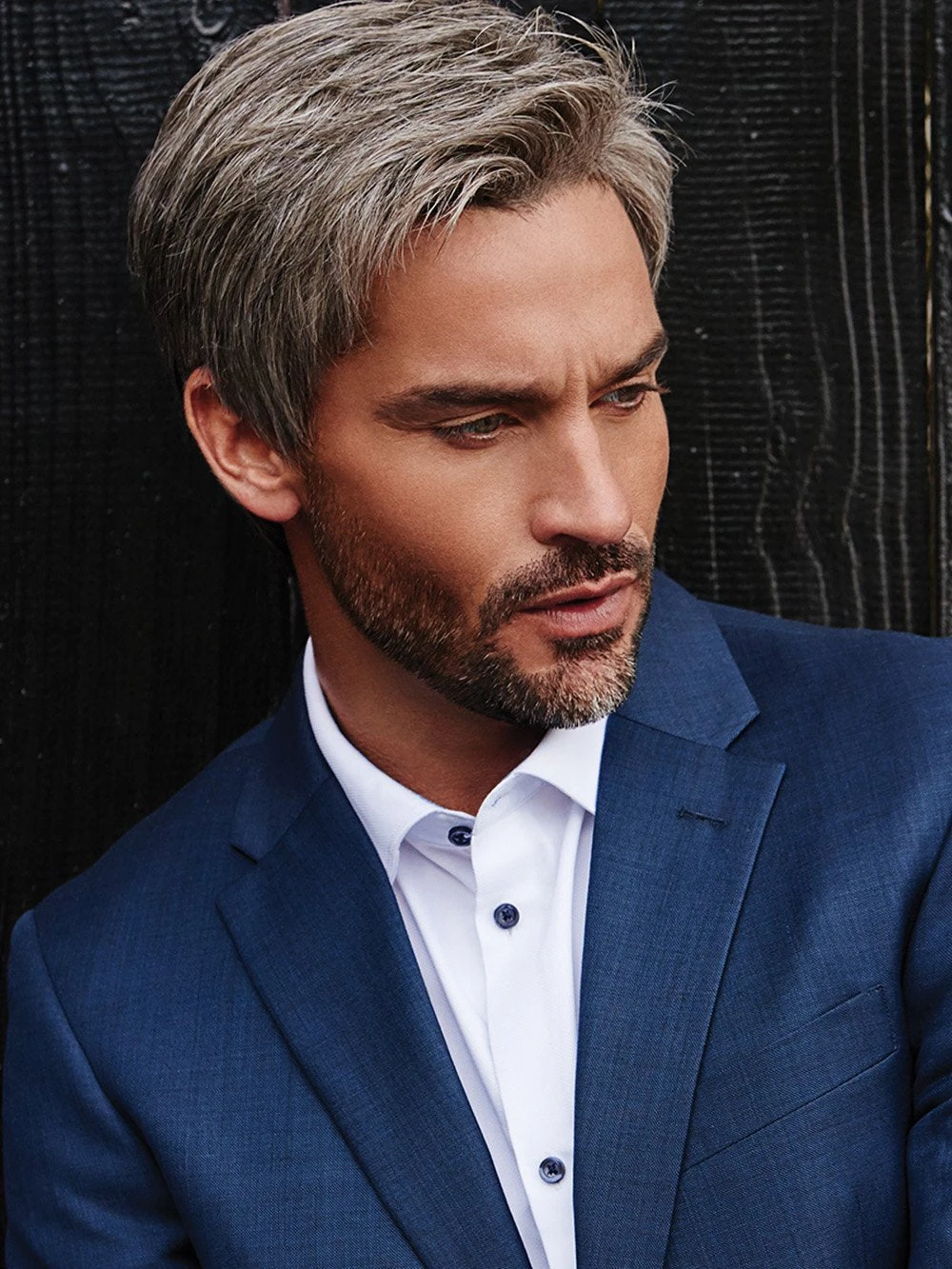 Reserved Men's Wig By HIM | Mono Crown 6 Reserved Men's Wig By HIM | Mono Crown - Image 4