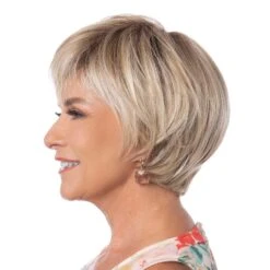 Contemporary Bob Wig By Toni Brattin | Large Cap 19 Contemporary Bob Wig By Toni Brattin | Large Cap -Wig Promotion Shop TB ContemporaryBob Model Side1 b7767af0 e911 46aa 8642 32dd4794220a