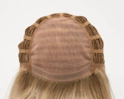 Taryn Wig By Envy| Mono Top | Human Hair | Synthetic Blend -Wig Promotion Shop TarynFront GingerCream