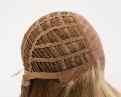 Taryn Wig By Envy| Mono Top | Human Hair | Synthetic Blend -Wig Promotion Shop TarynSide GingerCream