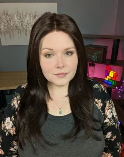 Blaze Wig By TressAllure | Mono Top 24 Blaze Wig By TressAllure | Mono Top -Wig Promotion Shop TressAllureBlazeinCocoaBeanFront