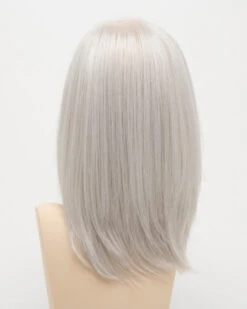 Zoey Wig By Envy | Mono Top | Human Hair | Synthetic Blend -Wig Promotion Shop ZoeyBack LightGrey