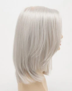 Zoey Wig By Envy | Mono Top | Human Hair | Synthetic Blend -Wig Promotion Shop ZoeyRightSide LightGrey