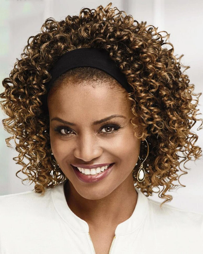 Adorable Headband-Style Hair Piece With Long Flowing Spirals 9 Adorable Headband-Style Hair Piece With Long Flowing Spirals - Image 7