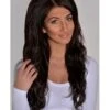 Beach Wave Long Black Half Wigs -Wig Promotion Shop beach wave long black half wigs