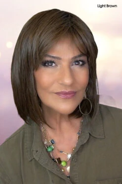 Whisper Wig By Toni Brattin | Heat-Friendly Synthetic | Large Cap -Wig Promotion Shop cTBWHISPERLightBrownFront2 85da90ee 6213 43fb 8496 d445863980b6