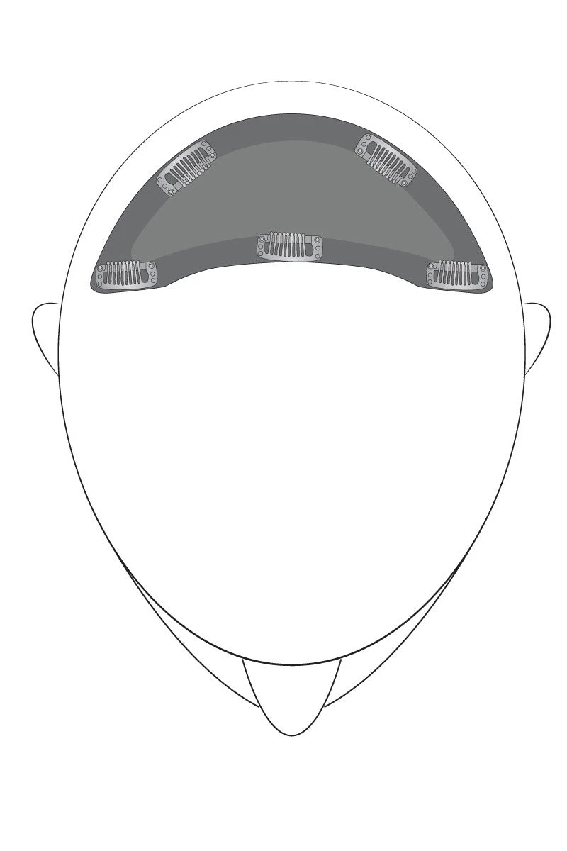 EasiCrown Hair Piece 12" | Heat Friendly Synthetic 8 EasiCrown Hair Piece 12" | Heat Friendly Synthetic - Image 6