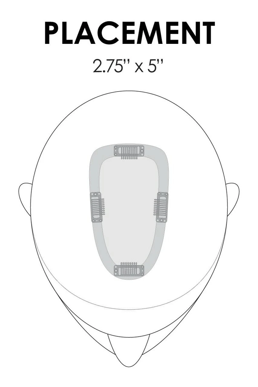 EasiPart Topper 12" | Remy Human Hair 7 EasiPart Topper 12" | Remy Human Hair - Image 5