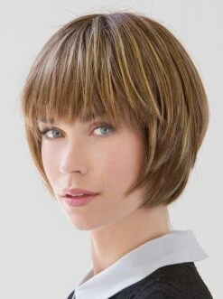 Straight Blonde 100% Human Hair Bangs