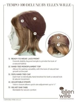 Tempo 100 Deluxe Wig By Ellen Wille | Mono Top -Wig Promotion Shop ellen wille tempo 100 deluxe cap details 1024x1024 a05269b0 2708 48c5 8c1a d5e76b53103d