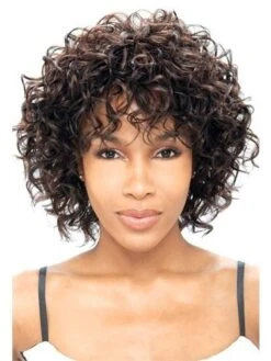 Fashion Curly Short Capless Half Wig - Rewigs -Wig Promotion Shop fashion curly short capless half wig 1 1