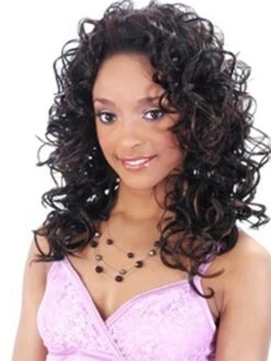 Girl's Medium Synthetic Hair Half Wig - Rewigs