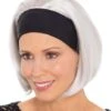 Grey Headband 3/4 Wigs For White Women 1 Grey Headband 3/4 Wigs For White Women -Wig Promotion Shop grey headband wigs for white women