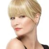Heat-Friendly Synthetic Hair Blonde Fringe Clip-in Bang 1 Heat-Friendly Synthetic Hair Blonde Fringe Clip-in Bang -Wig Promotion Shop heat friendly synthetic hair blonde fringe clip in bang