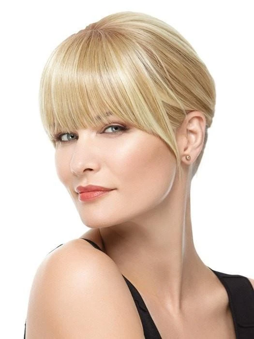 Heat-Friendly Synthetic Hair Blonde Fringe Clip-in Bang 3 Heat-Friendly Synthetic Hair Blonde Fringe Clip-in Bang