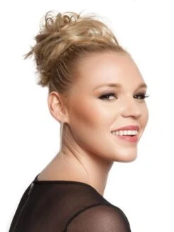 Heat-Friendly Synthetic Hair Blonde Highlight Wrap -Wig Promotion Shop heat friendly synthetic hair blonde highlight wrap 2 1