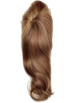 Human Hair Blonde 3/4 Cap Wig