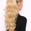 Long Blonde Curly Glam Ponytail 2 Long Blonde Curly Glam Ponytail -Wig Promotion Shop long blonde curly glam 22inch ponytail
