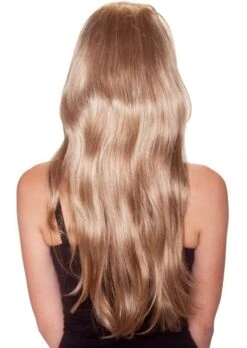 Long Wavy 3/4 Synthetic Hair Wig 11 Long Wavy 3/4 Synthetic Hair Wig -Wig Promotion Shop long wavy 3 4 synthetic hair wig 2 1