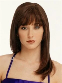 Medium 3/4 Cap Human Hairpiece Wig For Women