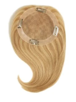 Medium Blonde Remy Human Hair Top Piece -Wig Promotion Shop medium blonde remy human hair top piece 1 1
