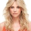 Wavy Blonde 100% Human Hair Mono Hair Pieces 1 Wavy Blonde 100% Human Hair Mono Hair Pieces -Wig Promotion Shop npa1504007 0