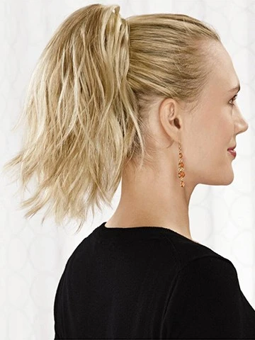 Wavy Blonde Heat Friendly Synthetic Hair Claw Clip Ponytails 5 Wavy Blonde Heat Friendly Synthetic Hair Claw Clip Ponytails - Image 3