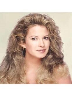 Reversible Pre Styled Synthetic Hairpiece 3/4 Cap