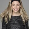 Silky Straight Long Synthetic Headband 3/4 Wig 2 Silky Straight Long Synthetic Headband 3/4 Wig -Wig Promotion Shop silky straight long synthetic headband wig 1