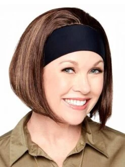 Simple Wigs With Headband For White Women